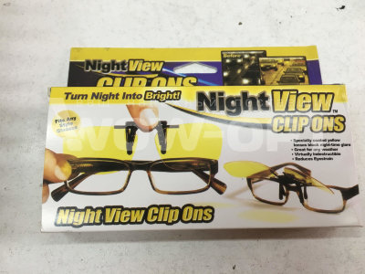 Накладка на очки для ночной езды оптом