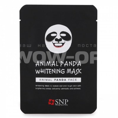 Тканевая маска для лица Animal Panda Whitening Mask оптом